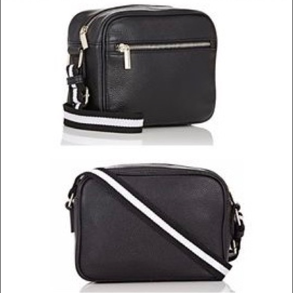 Barneys New York Handbags - Barneys New York Leather Camera Crossbody Bag